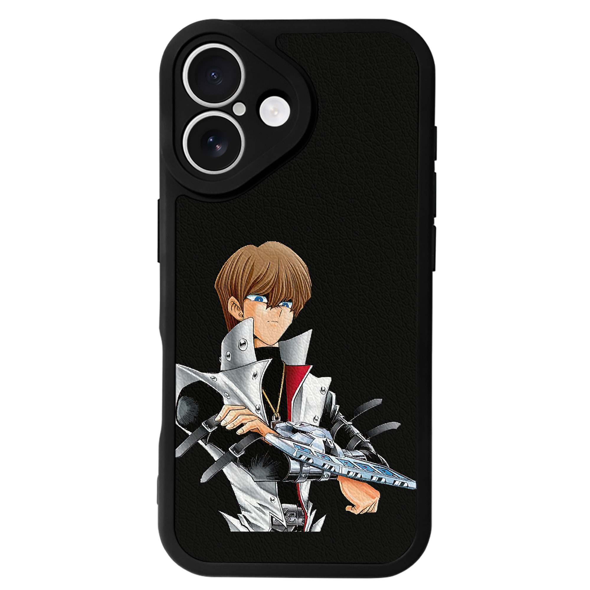 遊☆戯☆王 Yu-Gi-Oh! 【iPhone 16シリーズ対応】シリコンスマホケース（レザー調） 材質：シリコン